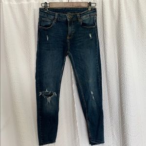 Zara ankle legging jeans